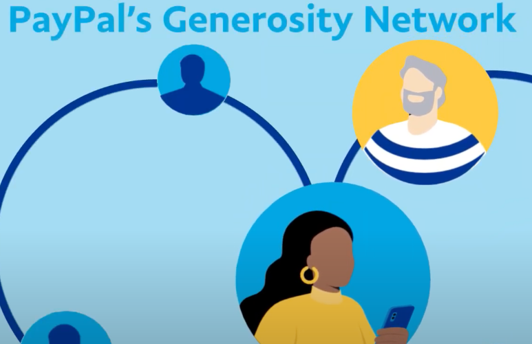 New PayPal Launches New Generosity Network App